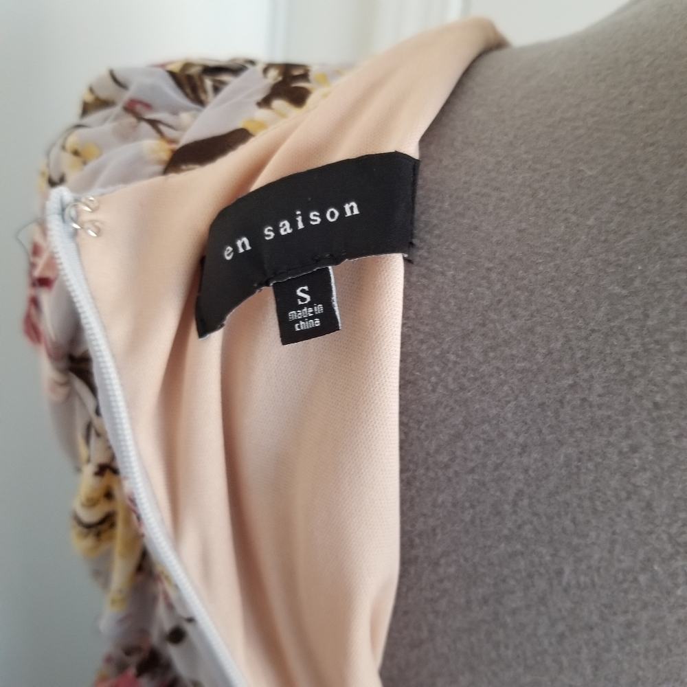 En Saison ruched maxi dress, size S - Picture 4 of 16